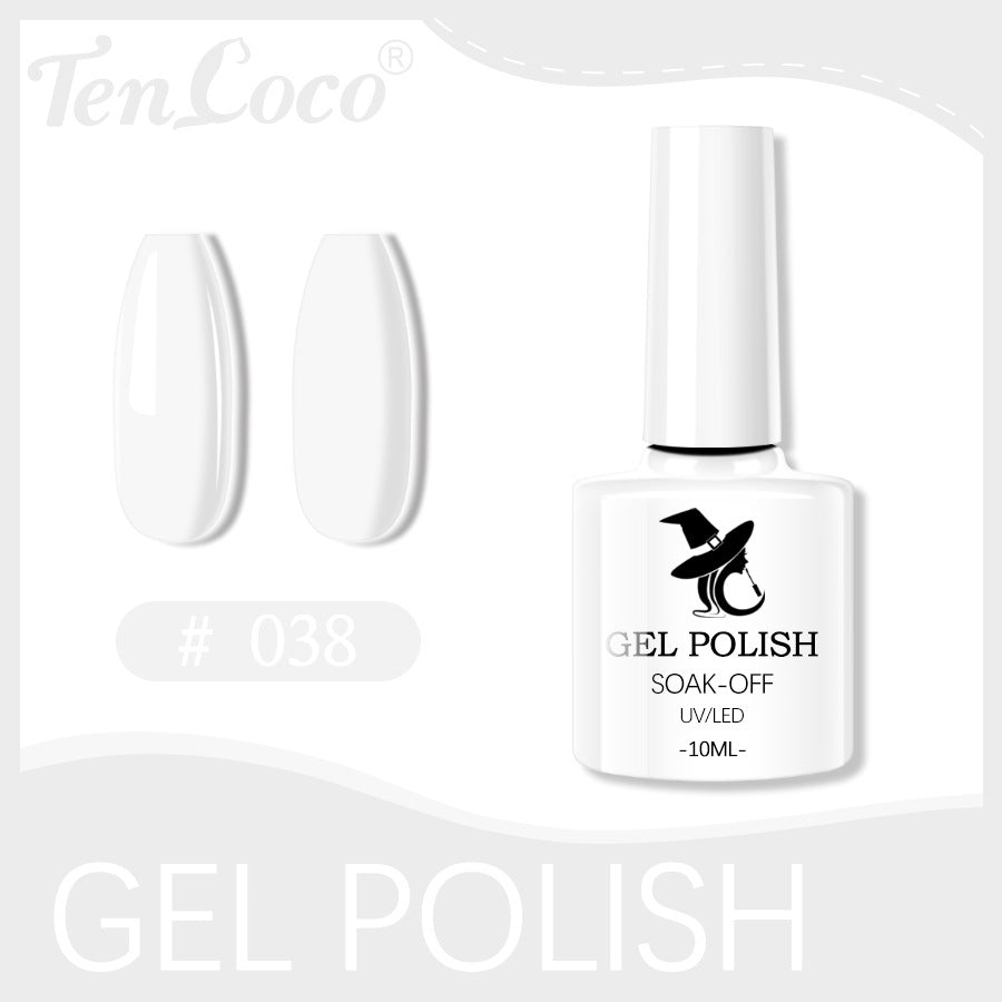 Cross-border popular 48-color UV phototherapy glue nail polish glue set nail color glue wholesale nail polish glue wholesale