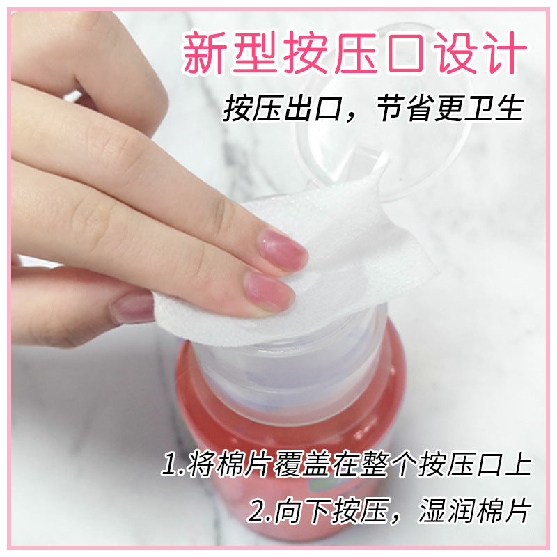 200ML press bottle nail polish remover nail polish wash water, nail polish wash pen gel water nail cleaning water