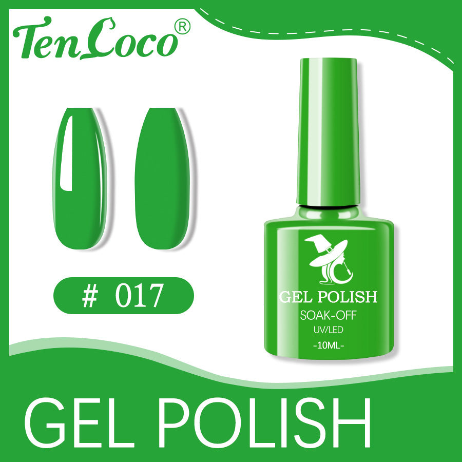 Cross-border popular 48-color UV phototherapy glue nail polish glue set nail color glue wholesale nail polish glue wholesale