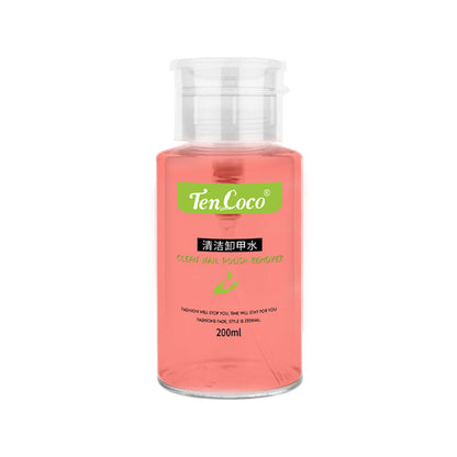 200ML press bottle nail polish remover nail polish wash water, nail polish wash pen gel water nail cleaning water