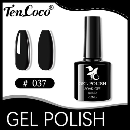 Cross-border popular 48-color UV phototherapy glue nail polish glue set nail color glue wholesale nail polish glue wholesale