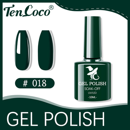 Cross-border popular 48-color UV phototherapy glue nail polish glue set nail color glue wholesale nail polish glue wholesale