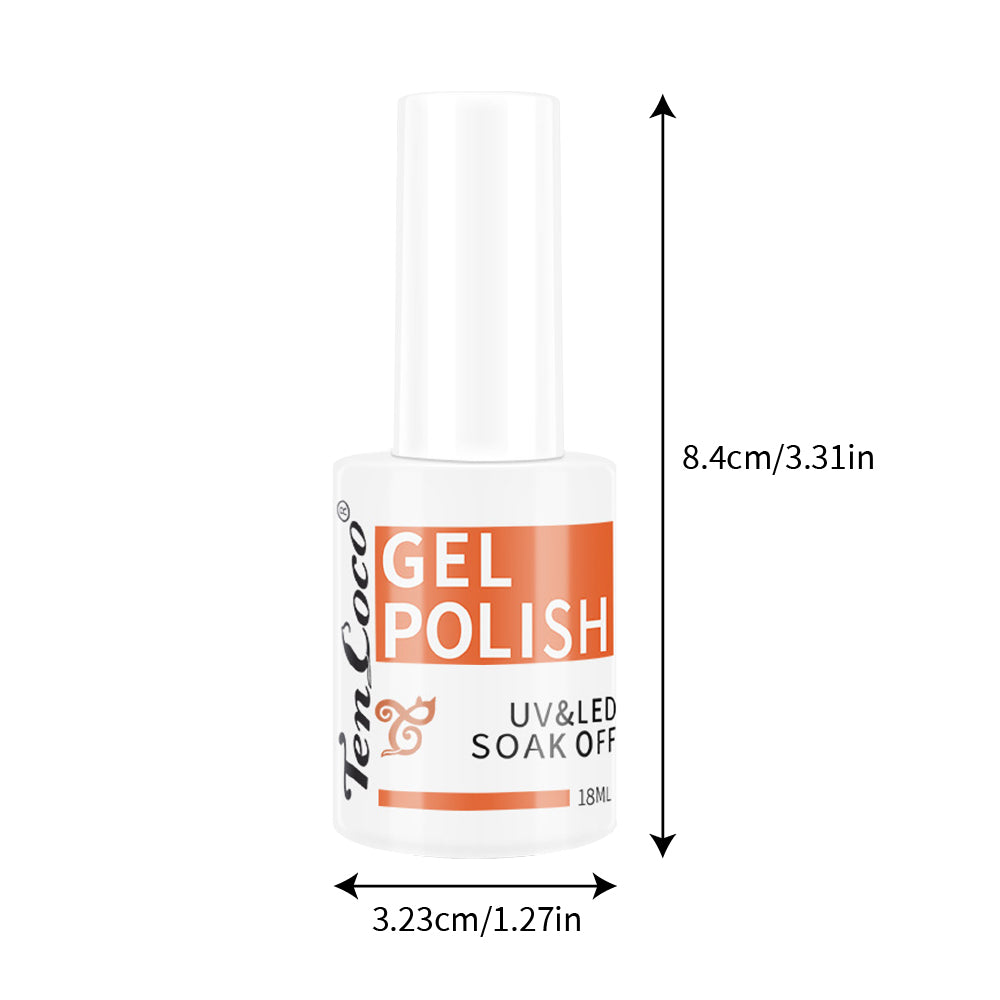 Tencoco 5 in 1 nail gel for building, filling and sealing nail art