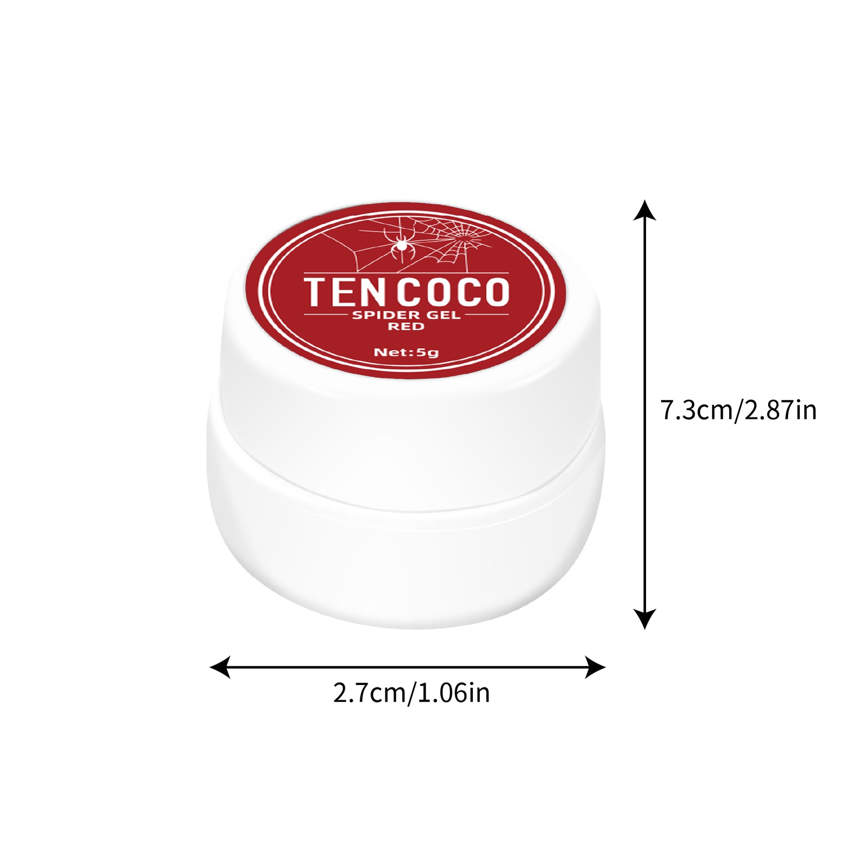 Tencoco DIY spider gel nail set with drawing tools for manicures 2