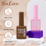 Tencoco beginner-friendly gel nail set with magnet and nail stickers