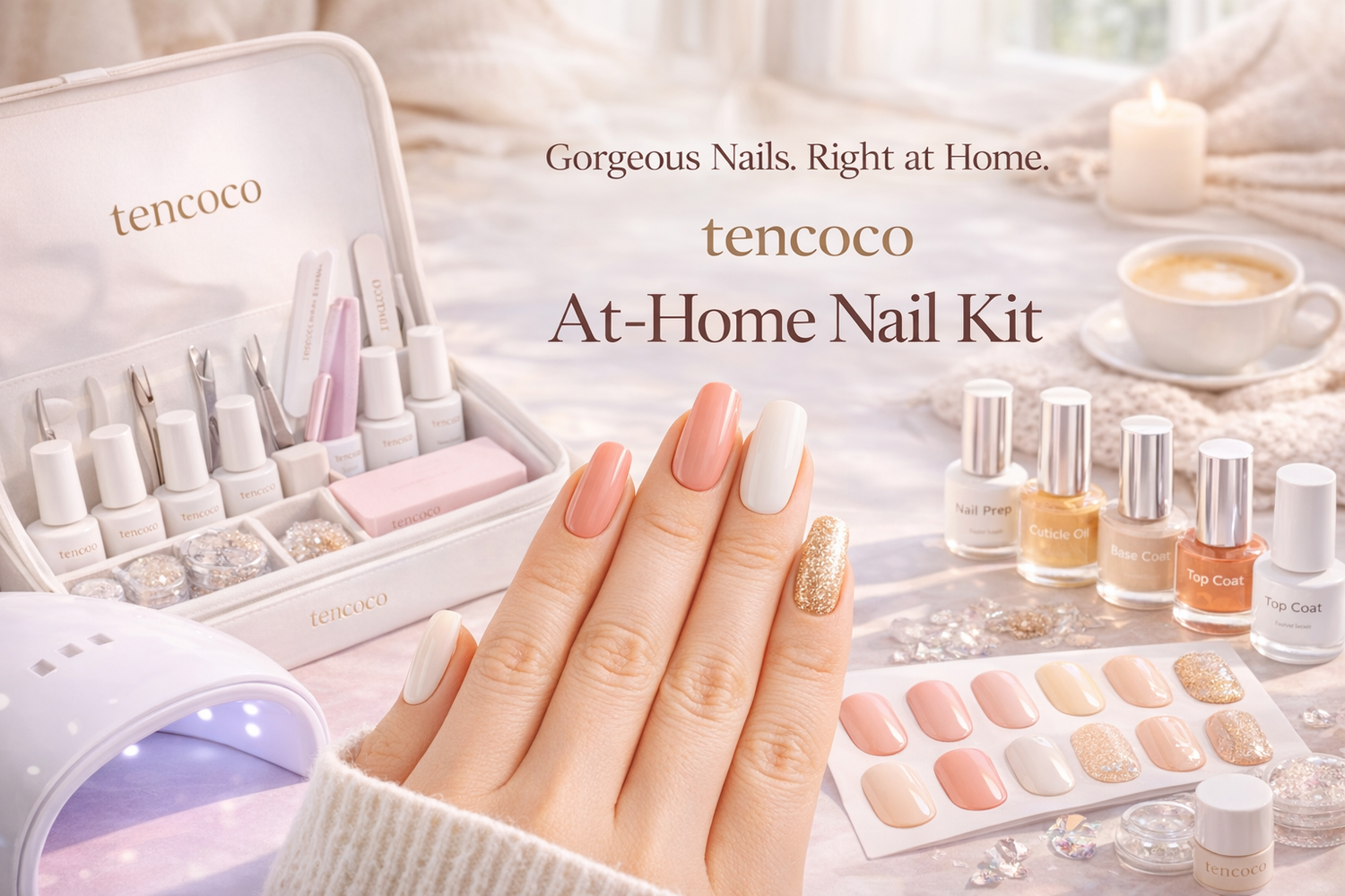 Tencoco gel nail polish kits for salon-style manicures at home