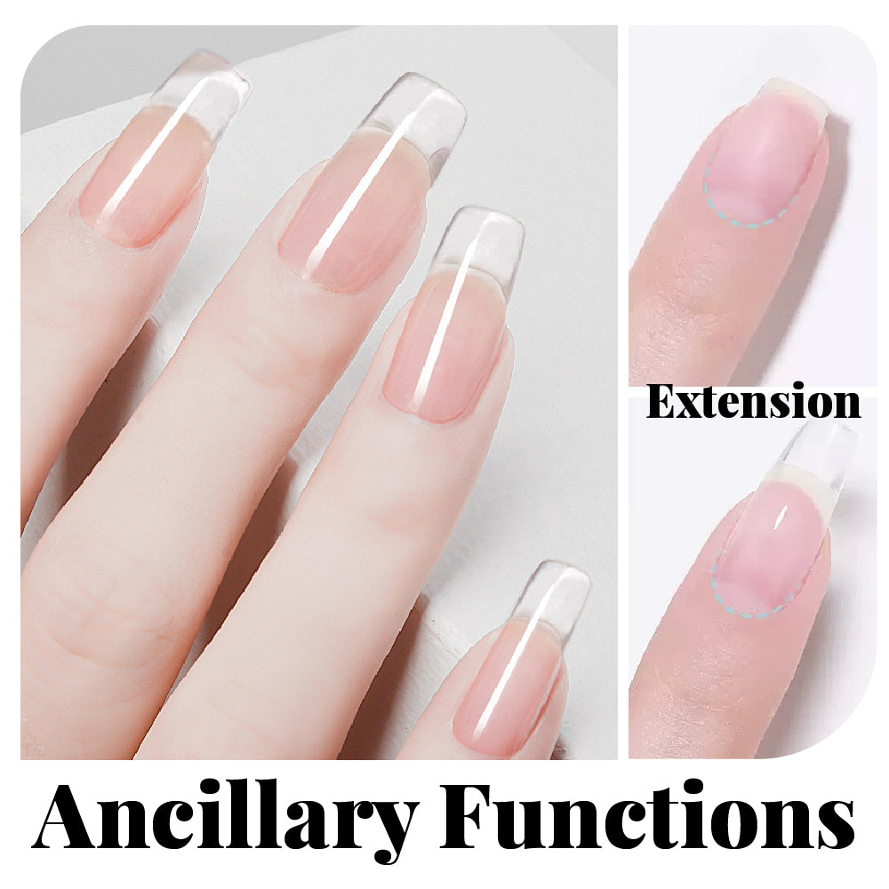 Tencoco nail strengthening gel for smooth builder manicure results
