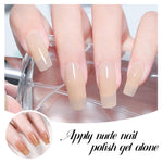 Tencoco neutral gel polish kit with magnetic cat eye nail effect
