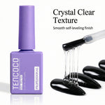 Tencoco purple bottle top coat for high-shine gel manicures