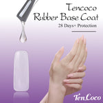 Tencoco salon-style top coat for long-lasting glossy gel nails