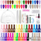 Tencoco color gel nail polish kit with crystal cat eye uv lamp and nail tools product display image 1 01