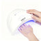 Tencoco uv led nail lamp hand use demo